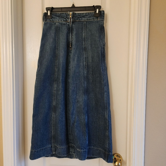 G. Label by GOOP GREER A-LINE MID-LENGTH SKIRT Size 24 - Picture 2 of 5